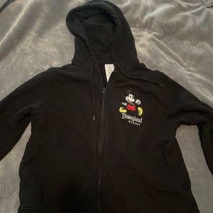 Mickey Mouse hooded zip up sweatshirt